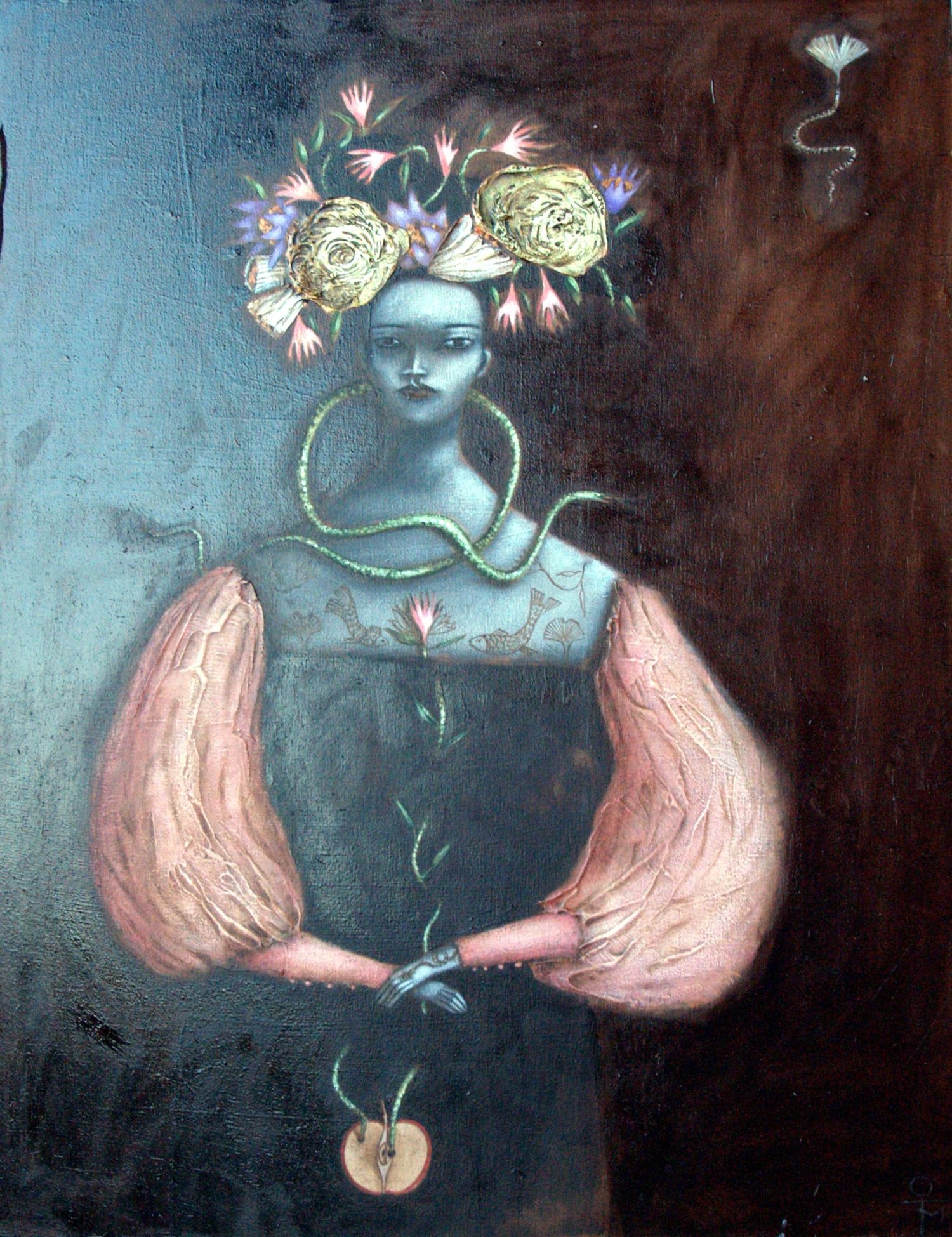 quadro octavia monaco regina di fiori